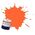 Rea Acrylic maling orange 14ml - Klar replacement
