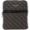 Guess, Vezzola, Flat Top Zip, Textile Crossbody Bag, Brown, For Men For Men