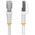 StarTech NLWH-10M-CAT8-PATCH kabel sieciowy Biały S/FTP (S-STP)