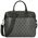 Guess, Vezzola, Polyurethane, Textile Briefcase, Computer, Black, 35 x 29 x 9 cm, For Men For Men