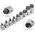 ASTA LOW PROFILE SOCKETS - XZN 3/8" - 1/2" ON RAIL