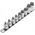 ASTA LOW PROFILE SOCKETS - XZN 3/8" - 1/2" ON RAIL