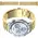 Bizon Strap Watch Aura Smartwatch 22 mm gold