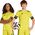 Koszulka dla dzieci adidas Squadra 25 żółta JJ0056 140cm
