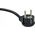Ilgiklis montuojamas balde 1x Schuko, 1xUSB (krovimui 5V 2.4A) 1.9m slifuoto plieno Design Light