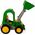 Wader Traktor-ładowarka z przyczepą na konia