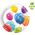 PROCOS Talerzyki papierowe Sparkling Balloons, 20 cm, 8 szt.