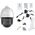 Kamera IP LevelOne LevelOne IPCam FCS-4072 PTZ32x Dome Out 4MP H.265 IR 20W PoE