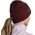Buff Buff Crossknit Beanie 1264834161000 Bordowe One size
