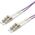 Roline ROLINE FO Cable 50/125µ. OM4. LC/LC. Violet. 1.0m