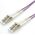 Roline ROLINE FO Cable 50/125µ. OM4. LC/LC. Violet. 1.0m