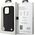BMW BMW BMHMP16LSLLBK iPhone 16 Pro 6.3" czarny/black hardcase Leather Hot Stamp MagSafe
