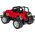 Auto RC rock crawler czerwone Smily Play