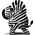 Zebra Eugy. Eko Układanka 3D