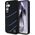 Etui Mercedes Silicone Contrasted Curves  MagSafe do Samsung Galaxy S25 czarny