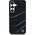 Etui Mercedes Silicone Contrasted Curves  MagSafe do Samsung Galaxy S25 czarny