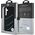 Etui Mercedes Silicone Contrasted Curves  MagSafe do Samsung Galaxy S25 czarny