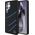 Etui Mercedes Silicone Contrasted Curves  MagSafe do Samsung Galaxy S25 Ultra czarny