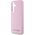 Karl Lagerfeld Saffiano Full Wrapped Elongated Metal Logo MagSafe Case for Samsung Galaxy S25+ Pink