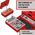 Teng Tools Zestaw narzędzi nasadowych izolowanych VDE 1000V z chwytem 3/8 cala 285240107