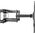 Eaton Eaton Tripp Lite Series TV Wall Mount Outdoor Full-Motion with Fully Articulating Arm for 37" to 80" Flat-Screen Displays - Klammer - Voll beweglich - fur TV / Bildschirm - Stahl - Schwarz - Bildschirmgrosse: 94-203 cm (37"-80") - Montageschnittste