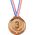Brązowy Medal Pierwsze Miejsce Nagroda Trofeum Cynkowy 6,5cm