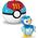 MEGA POKEMON Piplup i Togepi Pokeball 2pak JCT44