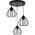 Lampa wisząca Orno WAYA lampa wisząca, moc max. 3x60W, E27, czarna