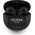 Guess Glossy Effect Egg Shape Printed Classic Logo TWS headphones, black
