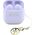 TWS Guess Glossy Effect Printed Classic Logo & Charm Lavender Headphones