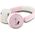 Słuchawki nauszne Hello Kitty Face Logo   Bluetooth różowy