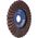 Felt grinding disc PFERD Curve PVL-R 125 A 180 M