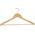 Kipit Drewniane wieszaki do garderoby WOODEN, 3 sztuki