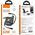 HOCO kabel All-in-one zwijany w zestawie z wymiennymi końcówkami PD 3A 60W U140 0,95 m czarny