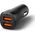 SPIGEN ESSENTIAL EV302 2-PORT CAR CHARGER 30W BLACK