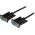 StarTech DB-9 - DB-9, 2m, Czarny (SCNM9FF2MBK)