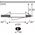 Zestaw opraw do wbudowania AUMUS LED 3-STEP DIM 3X5W 700lm 105mm 2700K-6500K IP20 230V chrom matowy / aluminium