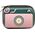 LoveInstant Futerał Etui Case Pokrowiec Na Zdjęcia Do Fuji Instax Mini 12 11 40 9 8 7 Evo Link Liplay / Polaroid Kodak Xiaomi Hp Zink / Różowy Aparat