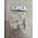 Keuco Edition 11 towel rail 450 mm, 2-piece, fixed chrome