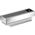 Keuco Edition 11 shower basket with glass squeegee aluminum/chrome