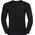 Odlo Men's ACTIVE WARM ECO Baselayer Long-Sleeved Shirt with Round Neck, Black, L