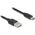 DeLOCK 90133 kabel USB USB 2.0 0,8 m USB A Czarny