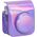 Pokrowiec LoveInstant Futerał Etui Pokrowiec Do Fujifilm Instax Mini 12 + Album Na 96 Zdjęć / Fioletowy Błysk