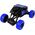 LeanToys Auto Zdalnie Sterowane Terenowe R/C 1:18 Niebieskie.