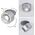 Paulmann Oprawa wpuszczana LED Spircle chrom t 8,0W 3000K 36 st.