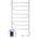 Grzejnik łazienkowy Navin Electric towel dryer Navin Piruet 480*800 Sensor right 12-021033-4880