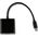 Kabel USB Qoltec USB-C - HDMI 0.23 m Czarny (50375)