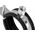 Niczuk Obejma pojedyncza DUO z izolacją 1 1/4" BK (41-46)