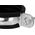 Niczuk Obejma pojedyncza DUO z izolacją 1 1/4" BK (41-46)