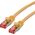 Καλώδιο Patch Roline ROLINE - RJ-45 (M) σε RJ-45 (M) - 3 m - SFTP, PiMF - CAT 6 - χωρίς αλογόνα, διαμορφωμένο, πολύκλωνο - κίτρινο (21.15.2623)